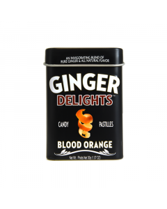 Ginger Delights Candy Pastilles - Blood Orange - 1.07oz (30g)