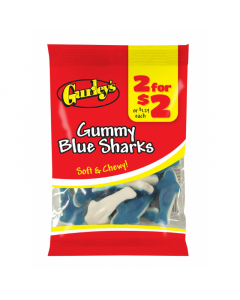 Gurley's Gummy Blue Sharks - 2.5oz (71g)