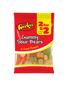 Gurley's Gummy Sour Bears - 2.75oz (78g)