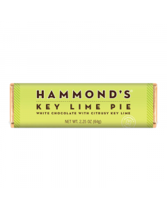 Clearance Special - Hammond's Key Lime Pie White Chocolate Bar - 2.25oz (64g) **Best Before: 29 November 23**