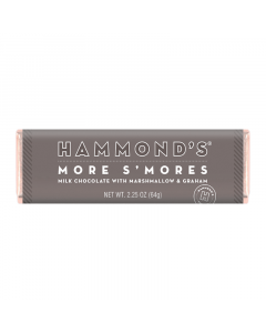 Clearance Special - Hammond's More S'mores Milk Chocolate Bar - 2.25oz (64g) **Best Before: 06 January 24**