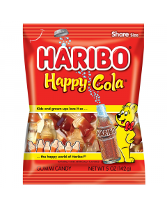 Clearance Special - Haribo Happy Cola - 5oz (141g) **Best Before: April 2024**