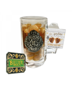 Harry Potter Butterbeer Chewy Candy in Glass Mug - 8oz (225g)