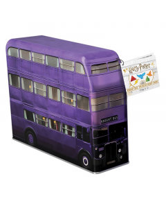 Clearance Special - Harry Potter Knight Bus Money Tin w/ Chewy Candy - 112g **Best Before: 11 November 23**