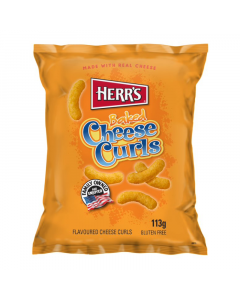 Clearance Special - Herr's Baked Cheese Curls - 113g (EU) **Best Before: 25th October 2023**