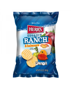 Herr's Creamy Ranch & Habanero Potato Chips - 6oz (184.3g)