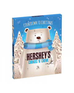 Clearance Special - Hershey's Cookies 'N' Creme Advent Calendar 205g [Christmas] **Best Before: 1st May 2024**