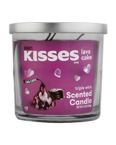 Hershey's Kisses Valentines Lava Cake Triple Wick Scented Candle - 14oz (396g)