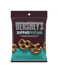 Hershey's Milk Chocolate Dipped Pretzels - 4.25oz (120g)