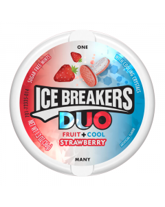 Ice Breakers Duo Strawberry Mints 1.3oz (36g)