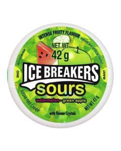 Ice Breakers Sours Watermelon & Green Apple (42g)