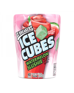 Ice Breakers Ice Cubes Watermelon Slushie Sugar Free Gum - 3.24oz (92g)