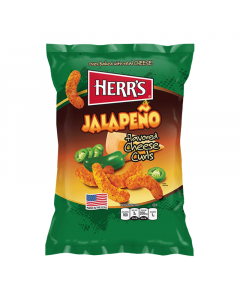 Herr's Cheese Curls - Jalapeno Flavour Puffs - 1oz (29g)