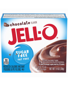 Jell-O - Chocolate Instant Pudding - Sugar Free - 1.4oz (40g)