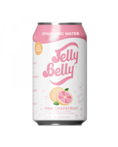 Jelly Belly Pink Grapefruit Sparkling Water - 12oz (355ml)