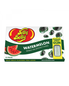 Jelly Belly Watermelon Sugar Free Gum 12-Piece