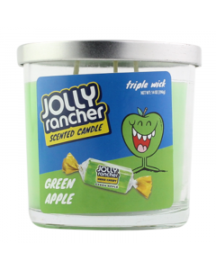 Jolly Rancher Green Apple Triple Wick Scented Candle - 14oz (396g)