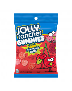 Jolly Rancher Gummies Sour Awesome Reds - 6.5oz (184g)