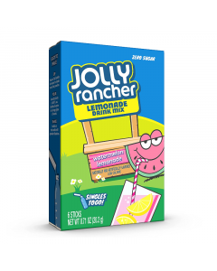 Jolly Rancher Singles To Go Lemonade Drink Mix - Watermelon Lemonade - 0.71oz (20.2g)