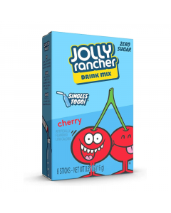 Jolly Rancher Singles To Go Drink Mix - Cherry - 0.57oz (16g)