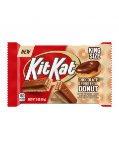 Kit Kat Chocolate Frosted Donut KING SIZE - 3oz (85g)