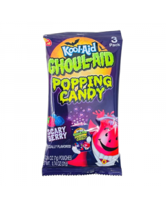 Kool-Aid Ghoul-Aid Scary Berry Popping Candy 3Pk - 0.74oz (21g)