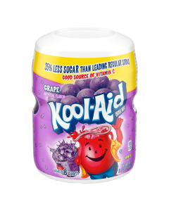 Kool-Aid Grape Drink Mix Tub - 19oz (538g)