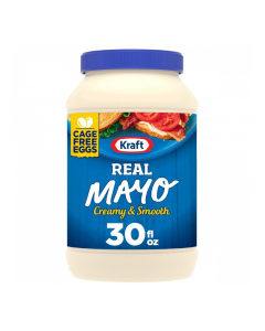 Clearance Special - Kraft Real Mayo - 30oz (887ml) **Best Before: 04 January 24**
