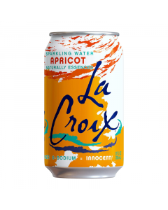 Clearance Special - La Croix Apricot Sparkling Water 12oz (355ml) **Best Before: 12 November 23**