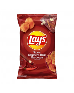 Lay's Sweet Southern Heat Barbecue Potato Chips - 6.5oz (184.2g)