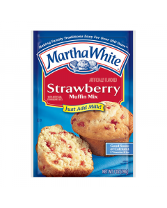 Clearance Special - Martha White Strawberry Muffin Mix - 7oz (198g) **Best Before: 12 November 23**