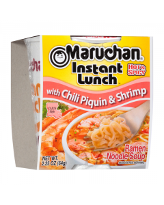 Maruchan - Chili Piquin & Shrimp Flavor Instant Lunch Ramen Noodles - 2.25oz (64g)