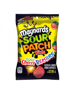 Maynards Sour Patch Sour Cherry Blasters - 185g [Canadian]