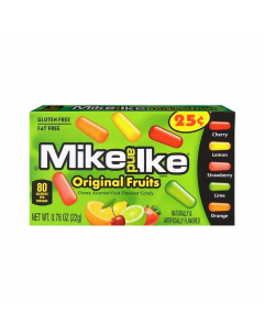 Clearance Special - Mike & Ike - Original Fruits 0.78oz (22g) **DAMAGED**