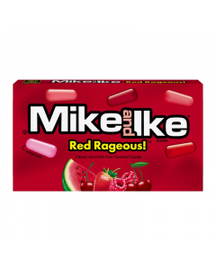 Clearance Special - Mike & Ike Red Rageous Theatre Box - 4.25oz (120g) **DAMAGED**