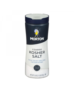 Morton Coarse Kosher Salt - 16oz (453g)