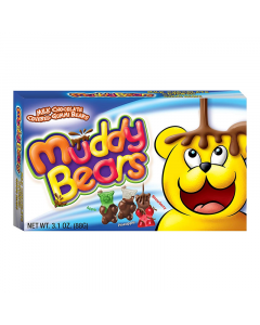 Muddy Bears Milk Chocolate Covered Gummi Bears - 3.1oz (88g)
