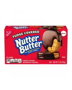 Clearance Special - Nabisco Nutter Butter Fudge Covered Cookies - 7.9oz (224g) **Best Before: 05 January 24**