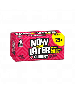 Now & Later 6 Piece Cherry Candy 0.93oz (26g)