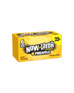 Now & Later 6 Piece Pineapple Candy 0.93oz (26g)