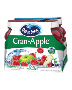 Ocean Spray Cran-Apple Juice - 10floz (295ml) x 6 CASE