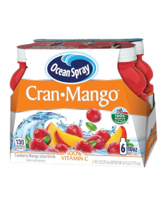 Ocean Spray Cran-Mango Juice - 10floz (295ml) x 6 CASE