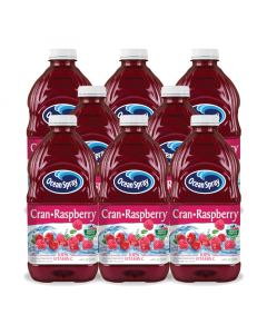 Ocean Spray Cran-Raspberry Juice - 64floz (1.89l) x 8 CASE