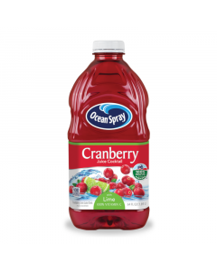 Clearance Special - Ocean Spray Cranberry Juice W/Lime - 64oz (1.89L) **Best Before: 26 December 23**