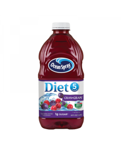 Ocean Spray Diet Cran-Grape Juice - 64oz (1.89L)