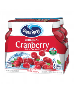 Ocean Spray Original Cranberry Juice Cocktail - 10floz (295ml) x 6 CASE