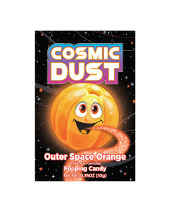 Cosmic Dust Outer Space Orange Popping Candy - 0.35oz (10g)