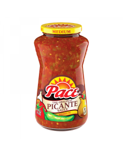 Clearance Special - Pace Medium Picante Sauce - 16oz (453g) **Best Before: 5th May 2024**