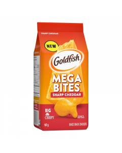 Pepperidge Farm Goldfish Mega Bites Sharp Cheddar - 167g [Canadian]