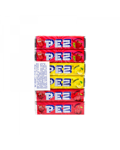 PEZ Assorted Fruit Refill Pack - 6 Packs